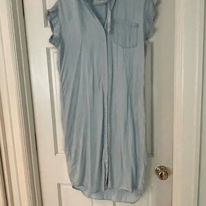 Rails Light Blue Midi Dress